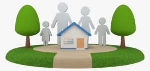 Рay Attention To Home And Family Clipart Png - My Home Family