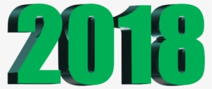 Happy New Year 2018 Png Transparent Images Logo Cool - Illustration