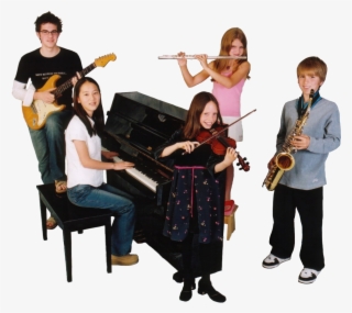 Kaz Creations Children Friends Family Playing Musical - Music Lesson Png