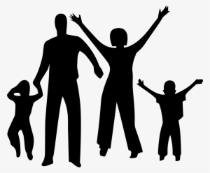 This Free Icons Png Design Of Happy Family Silhouette