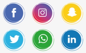 Social Media Icons Set - Social Media Icons Png