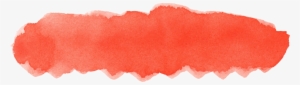 Free Download - Transparent Red Orange Watercolor