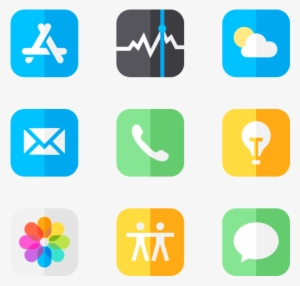 Apple Logos 50 Icons - Icon Iphone Vector Png