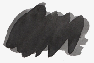 Black Watercolor Png - Georgia Pine