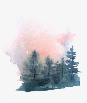 Season Drawing Watercolor - Watercolor Background Png Landscape