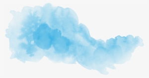 Watercolor Clouds, Tattoo Watercolor, Watercolor Brushes, - Blue Watercolor Png