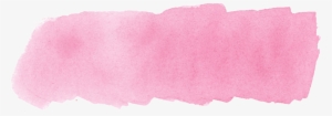 Png File Size - Pink Watercolour Stroke Png