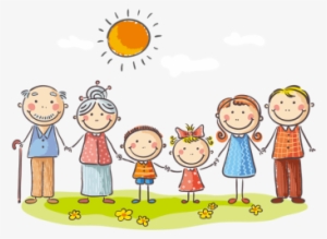 Kids Background Png Library Download - Family Members Clipart