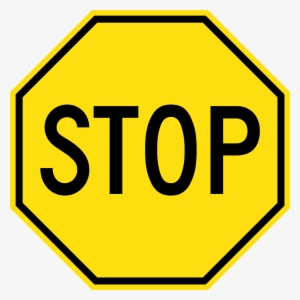 Open - Stop Sign Yellow To Red