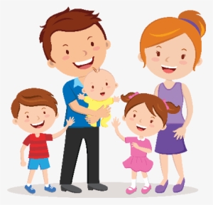 Family - Happy Family Clipart Png