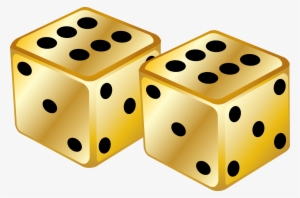 Yellow Dice Png
