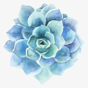 Flower Clipart Tumblr - Blue Flower Watercolor Png