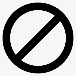 Stop Symbol Png - No Icon Png White