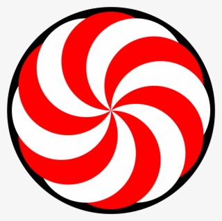 Candy Cane Peppermint Lollipop Download - Peppermint Vector