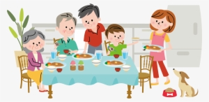 Dinner Clip Art Transprent Png Free - Family Dinner Clipart Free