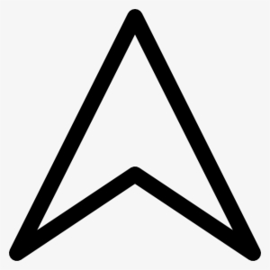 Pix For North Arrow Vector - White Arrow Up Png