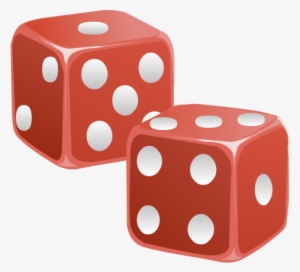 Red Dice Png Transparent Image - Red Dice Transparent Background
