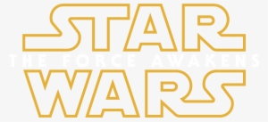 Star Wars The Force Awakens Transparent Logo - Star Wars
