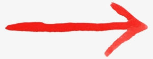 Full - Red Watercolor Arrow