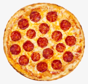 Transparent Png Pizza - Pepperoni Pizza Png