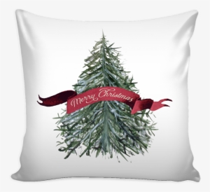 Exclusive Watercolor Christmas Tree Pillow Cover - Transparent Pillow Cute Png