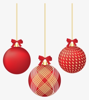 Red Christmas Ornament Png