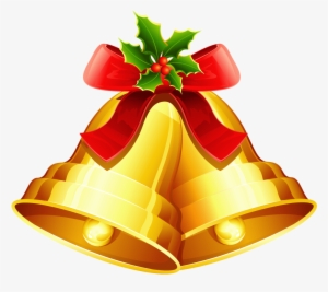 Cards With Holiday Bells - Christmas Bell Vector Png