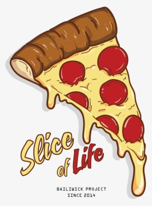 Slice Of Life - Rebanada De Pizza Animada