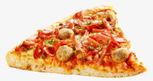 Transparent Background Pizza Slice