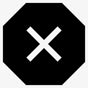 Stop Sign - - Cross