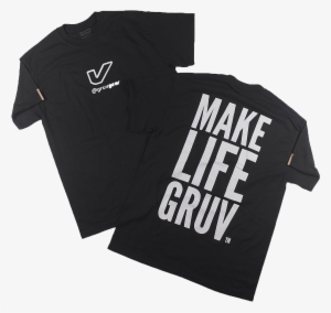 "make Life Gruv" Logo Tee - Logo