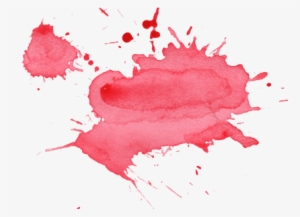 Pink Paint Splatter Transparent Background - Painting Splash Transperant Background