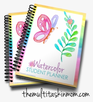 Watercolor Student Planner - Wiley Cia Focus Notes 2014