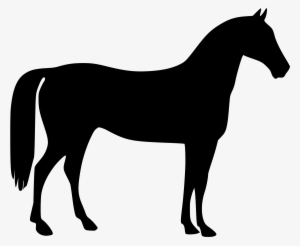 Line Clipart Horse - Horse Vector