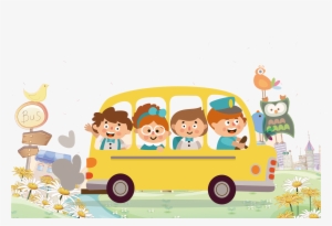 This Graphics Is Hand Painted Cartoon Children Travel - Abc-vowels: Bilingual Picture Dictionary + Workbook