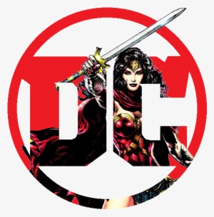 Dc Logo For Wonder Woman - Justice League Dc Logo