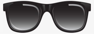 Black Sunglasses Png Clipart Image - Ray Ban Sunglasses Png