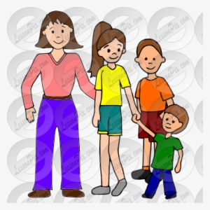 Family Clipart Classroom - Clip Art