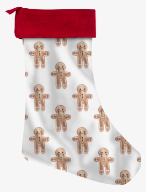 Watercolor Gingerbread Man, Ornaments And Mistletoe - Beanie