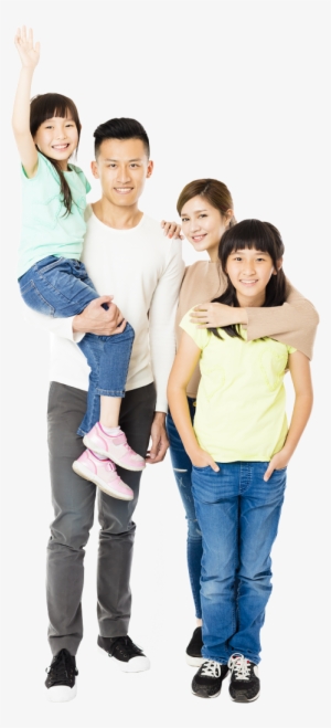 Family Standing Together - Family