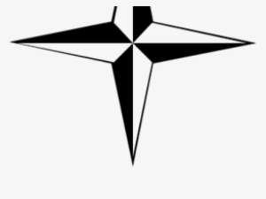 Compass Rose Clipart Black And White