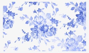 This Free Icons Png Design Of Blue Floral Watercolor