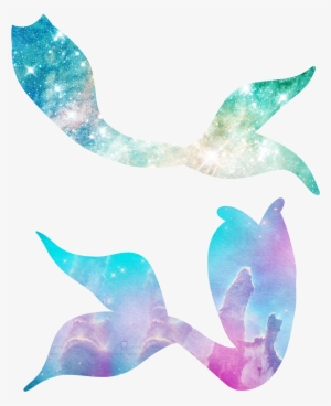 Free Mermaid Svg Cut Files Png Royalty Free Library - Watercolor Mermaid Tail Png