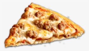 Image Royalty Free Collection Of High Quality Free - Sausage Pizza Slice Png