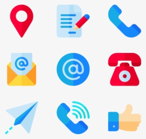 Social Media Logos 48 Free Icons - Contact Us Icons Png