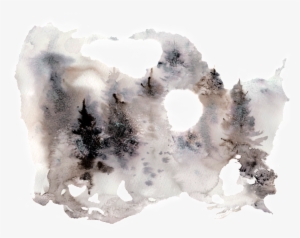 This Graphics Is Creative Abstract Painting Transparent - Watercolor Painting