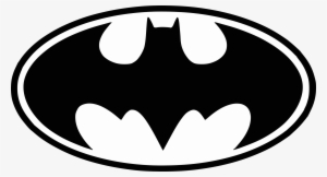 Batman Logo Png - Batman Symbol Black And White
