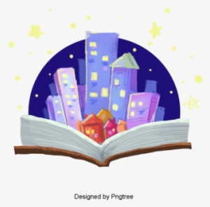 Beautiful Cartoon Hand-painted Watercolor Book Knowledge, - Acuarela Libros