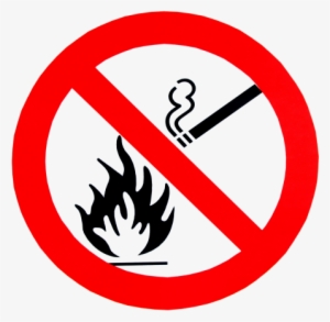 Download No Smoking No Fire Sign Png Image - Verboden Te Roken
