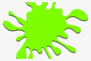 Green Paint Splatter Vector - Green Paint Splatter Clipart